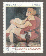 FRANCE 2015 SUZANNE VALADON OBLITERE - YT 4977   - - Oblitérés