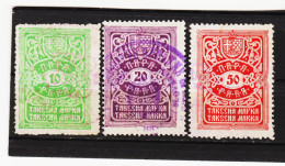 CAO785  JUGOSLAWIEN STEUERMARKEN - STEMPELMARKEN 10 - 20 - 50 Para Used/gestempelt  SIEHE ABBILDUNG - Used Stamps