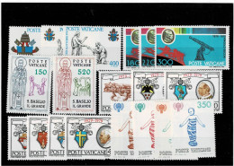 VATICANO ,5 Serie Complete MNH Del 1979 ,qualita Ottima - Ungebraucht