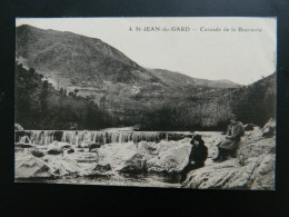 ST JEAN DU GARD                          CASCADE DE LA BRASSERIE - Saint-Jean-du-Gard