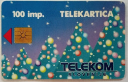 Slovenia 100 Units Chip Card - Smrecice / Dodatne Moznosti  Pri - Slovénie