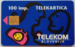 Slovenia 100 Units Chip Card - Duet 1 Telefonski 95/96 - Slowenien