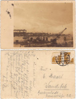Privatfotokarte Ansichtskarte Wandsbek-Hamburg Hafen 1928 - Wandsbek