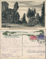 Ansichtskarte Ehrenfriedersdorf Greifensteine 1920  - Ehrenfriedersdorf