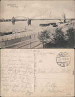 Ansichtskarte Düsseldorf Rheinbrücke 1916 - Duesseldorf