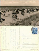 Ansichtskarte Prerow Strand 1957 - Seebad Prerow