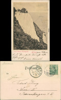 Ansichtskarte Stubbenkammer-Sassnitz Königsstuhl Rügen 1900 Stempel Nach Wien - Sassnitz