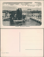 Ansichtskarte Genf Genève Stadt, Hotel Pension MINERVA 1916  - Autres & Non Classés