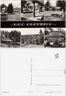 Bad Brambach Waldcafe, Festhalle, Radon-Quelle, Säulengang 1984  - Bad Brambach