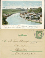 Ansichtskarte Burghausen Blick Auf Die Stadt 1903 - Burghausen