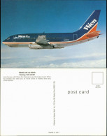 Ansichtskarte  Flugzeug WIEN AIR ALASKA Boeing 737-210C 1990 - 1946-....: Moderne