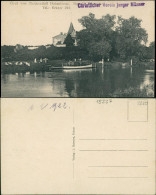 Ansichtskarte Erkner Heideschloß Hohenbinde, Anlegestelle 1922 - Erkner