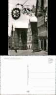Ansichtskarte Dinkelsbühl Dr.-Martin-Luiher-Straße Mit Greifenschild 1960 - Dinkelsbuehl