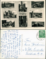 Dilsberg-Neckargemünd Mehrbild-AK Burgruine, Jugendherberge, Rainbach Uvm. 1958 - Neckargemünd