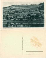 Ansichtskarte Niederlößnitz-Radebeul Weingut Rote Presse 1928  - Radebeul