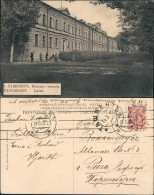 Postcard Taschkent Ташкент Lycee Schule Russia Россия Rußland 1912 - Ouzbékistan