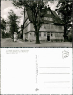 Clausthal-Zellerfeld Älteste Apotheke Oberharz Bergapotheke, Litfaßsäule 1960 - Clausthal-Zellerfeld