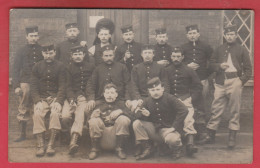 Leopoldsburg / Kamp Van Beverloo - Groep Soldaten- 1914 - Fotokaart ( Voir Verso ) - Leopoldsburg (Beverloo Camp)