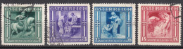 Austria 1936 Winterhilfe Mi#628-631 Used - Used Stamps