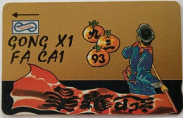 Malaysia Uniphonekad $10 GPT 38MSAA - Banner ( New Year 1993 ) - Malaysia