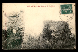 01 - MONTLUEL - LES RUINES DE ST-BARTHELEMY - Montluel