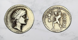 Roman Republic - Julius Caesar – Denarius – 48 BC - República (-280 / -27)