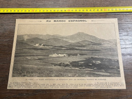 1921 GHI Au MAROC ESPAGNOL Prise Du MASSIF MONTAGNEUX DE GOUROUGOU - Collections