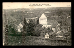 23 - MOUTIER-D'AHUN - L'EGLISE - Moutier D'Ahun