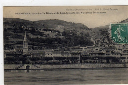 Serrieres Le Rhone Et Le Quai Jules Roche - Serrières