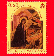 VATICANO - Usato - 2011 - Natale - Natività  - 0,60 - Oblitérés