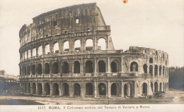 ITALIE - Roma - II Colesseo Veduto Dal Tempio Di Venere E Roma - Vue Générale - Carte Postale Ancienne - Colosseo