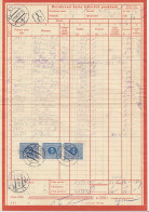 Tschecheslowakei: 1937: Klatovy, Dorucovaci Karta Ickovych Poukazck - Sonstige & Ohne Zuordnung