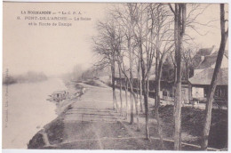 27 - EURE - PONT DE L'ARCHE - LA SEINE ET LA ROUTE DE DAMPS - Pont-de-l'Arche