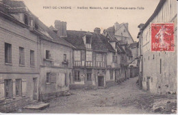 27 - EURE - PONT DE L'ARCHE - VIEILLE MAISON - RUE DE L'ABBAYE SANS TOILE - Pont-de-l'Arche