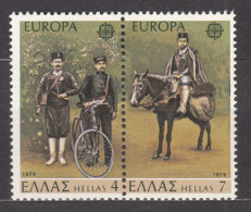 Greece 1979 Europa Mi#1352-1353 Mint Never Hinged Pair - Ungebraucht
