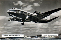 Avion Vickers 700 Viscount - 1946-....: Moderne