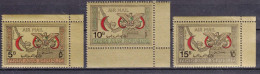 Yemen 1968 Birds Airmail Golden Colour Stamps Mi#727-729 Mint Never Hinged - Yémen