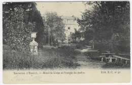 ESNEUX : Hôtel De Liège Et L'entrée Du Jardin - 1908 - Esneux