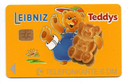 Nounours Teddy Biscuit Gâteau  Télécarte Allemagne Phonecard Telefonkarte (K 72) - K-Series : Série Clients