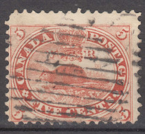 Canada 1859 Animals Beaver Mi#12 Used - Used Stamps
