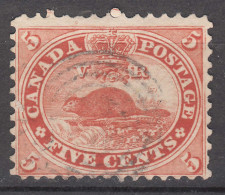 Canada 1859 Animals Beaver Mi#12 Used - Gebruikt