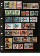 Vatican City Used Stamps On Page (26) Lot 59 - Alla Rinfusa (max 999 Francobolli)