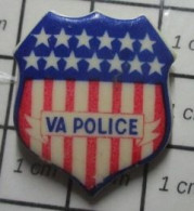 522 Pin's Pins / Beau Et Rare / POLICE / VA POLICE Mais Pas Valenciennes Anzins !! - Polizei