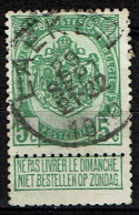 83  Obl  Laeken  + 6 - 1893-1907 Coat Of Arms