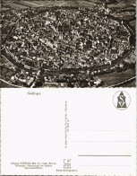Ansichtskarte Nördlingen Luftbild Aus Großer Höhe 1961 - Noerdlingen