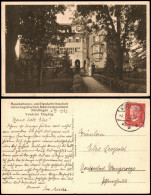 Ansichtskarte Nördlingen Haushaltungsschule - Vorderer Eingang 1929 - Nördlingen