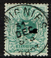 45  Obl  Momignies  + 4 - 1869-1888 Lion Couché