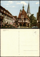 Ansichtskarte Michelstadt Partie Am Rathaus 1970 - Michelstadt