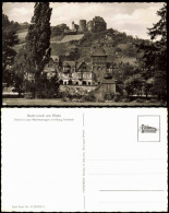 Ansichtskarte Bacharach Partie In Den Rheinanlagen Mit Burg Stahleck 1960 - Bacharach
