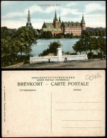 Postcard Kopenhagen København Schloss Slot Frederiksborg 1910 - Dänemark